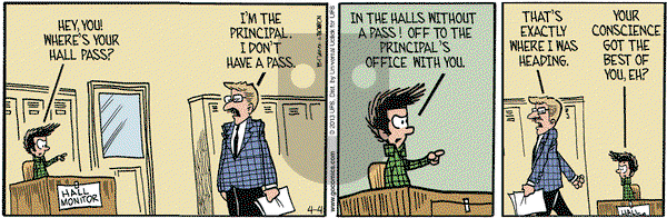 Grand Avenue on Thursday April 4, 2013 Comic Strip