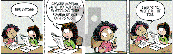 Baldo on Friday April 3, 2015 Comic Strip