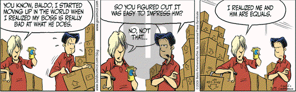 Baldo on Wednesday March 11, 2009 Comic Strip