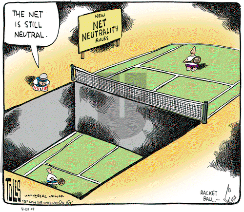Tom Toles on Friday April 25, 2014 Comic Strip