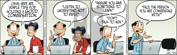 Baldo on Friday August 9, 2019 Comic Strip