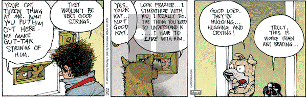 Get Fuzzy on Saturday March 22, 2014 Comic Strip