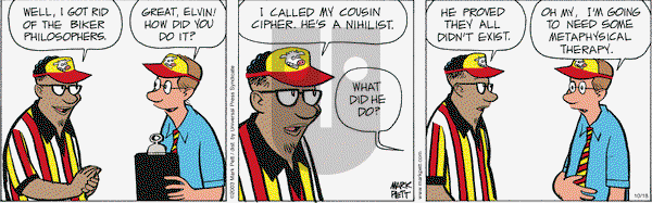 Lucky Cow on Saturday October 18, 2003 Comic Strip