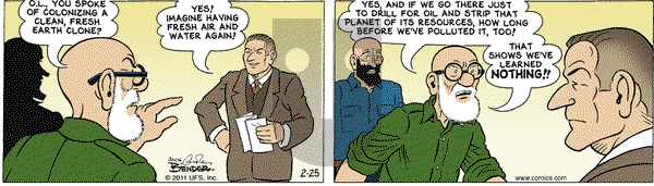 Alley Oop on Friday February 25, 2011 Comic Strip