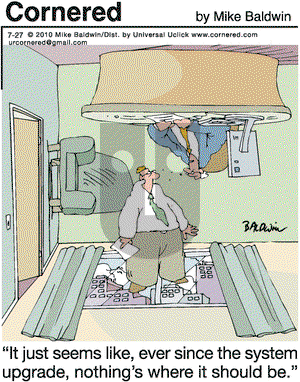 Cornered on Tuesday July 27, 2010 Comic Strip