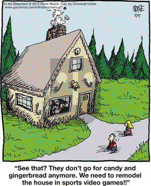 In the Bleachers on Tuesday May 5, 2015 Comic Strip