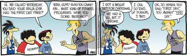 The Buckets on Wednesday September 11, 2019 Comic Strip