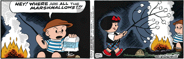 Nancy on Thursday August 1, 2013 Comic Strip