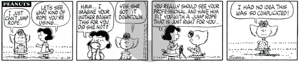 Peanuts on Thursday June 20, 1963 Comic Strip