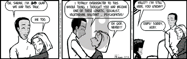The Boondocks on Friday October 31, 2008 Comic Strip