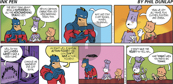 Ink Pen - Sunday November 19, 2006 Comic Strip