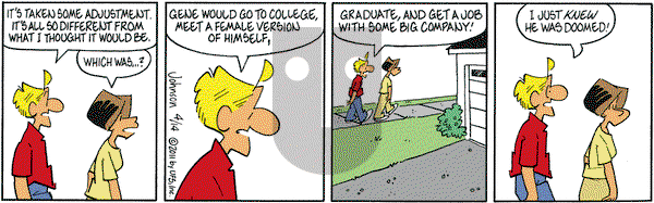 Arlo and Janis on Thursday April 14, 2011 Comic Strip