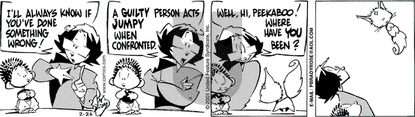 Rose is Rose on Monday February 26, 2001 Comic Strip