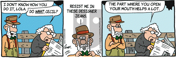 Lola on Thursday October 13, 2011 Comic Strip
