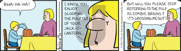 The Born Loser on Thursday October 29, 2015 Comic Strip