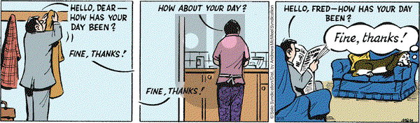 Fred Basset on Monday March 15, 2021 Comic Strip