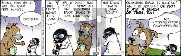 Get Fuzzy on Wednesday December 26, 2012 Comic Strip