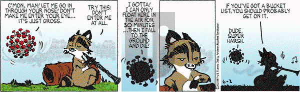Over the Hedge on Tuesday June 2, 2020 Comic Strip