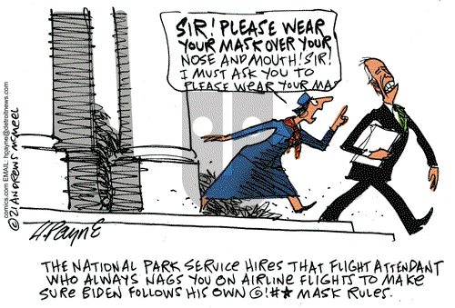 Henry Payne on Monday January 25, 2021 Comic Strip