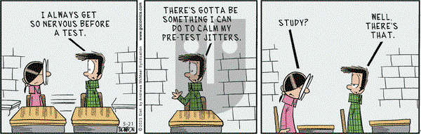 Grand Avenue on Wednesday May 21, 2025 Comic Strip