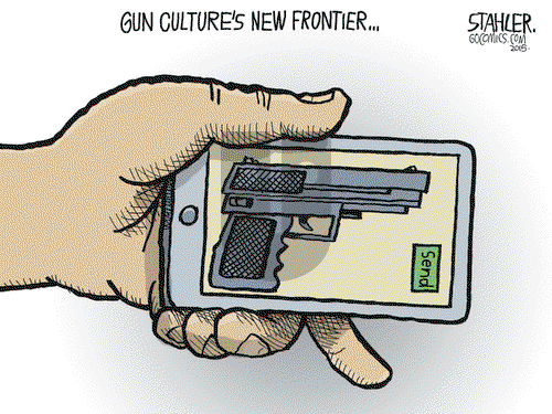 Jeff Stahler on Friday August 28, 2015 Comic Strip