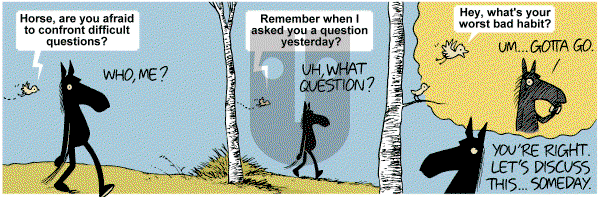 Dark Side of the Horse on Saturday November 12, 2011 Comic Strip