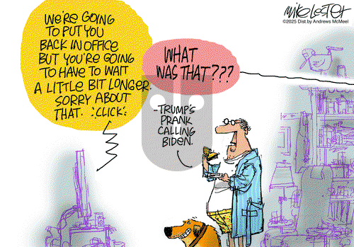 Mike Lester on Friday May 2, 2025 Comic Strip