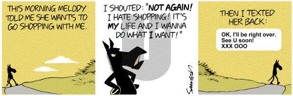 Dark Side of the Horse on Sunday March 25, 2012 Comic Strip