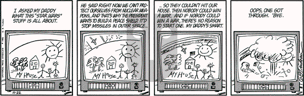 Doonesbury on Friday November 22, 1985 Comic Strip
