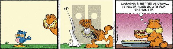 Garfield on Saturday November 21, 2015 Comic Strip