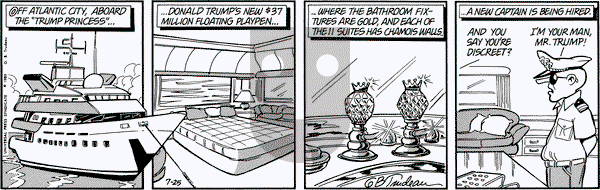 Doonesbury on Monday July 25, 1988 Comic Strip