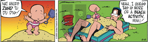 Rose is Rose on Saturday August 8, 2009 Comic Strip