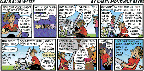 Clear Blue Water on Sunday March 13, 2005 Comic Strip