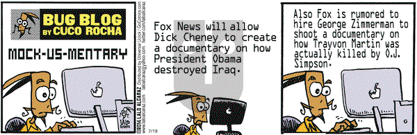 La Cucaracha on Saturday July 19, 2014 Comic Strip