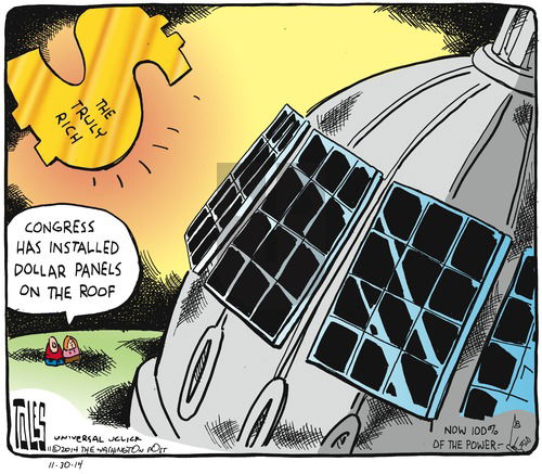 Tom Toles on Sunday November 30, 2014 Comic Strip
