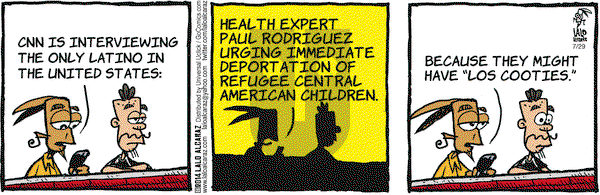 La Cucaracha on Tuesday July 29, 2014 Comic Strip