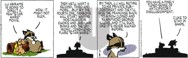 Over the Hedge on Saturday March 9, 2013 Comic Strip