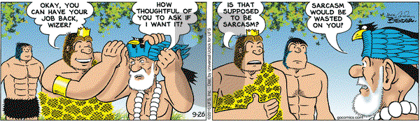 Alley Oop on Monday September 26, 2016 Comic Strip