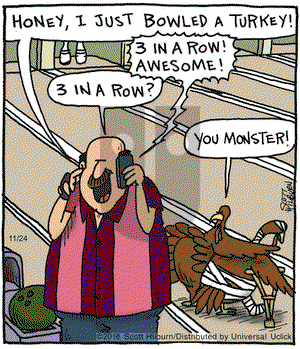 The Argyle Sweater on Thursday November 24, 2016 Comic Strip