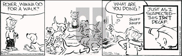 Red and Rover on Saturday January 20, 2007 Comic Strip