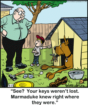 Marmaduke on Saturday March 11, 2017 Comic Strip