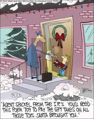 The Flying McCoys on Tuesday December 25, 2012 Comic Strip