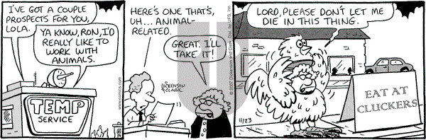 Lola on Friday November 23, 2007 Comic Strip