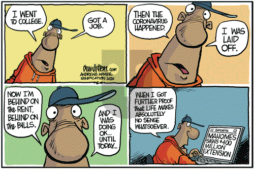 Win, Lose, Drew on Monday July 6, 2020 Comic Strip