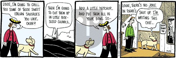 Overboard on Saturday March 23, 2002 Comic Strip