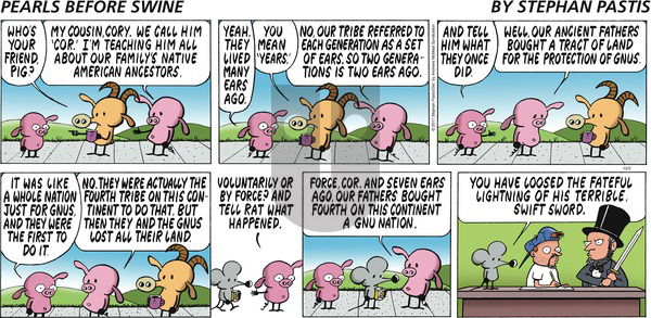 Pearls Before Swine on Sunday December 3, 2017 Comic Strip