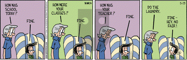 Grand Avenue on Tuesday May 23, 2017 Comic Strip