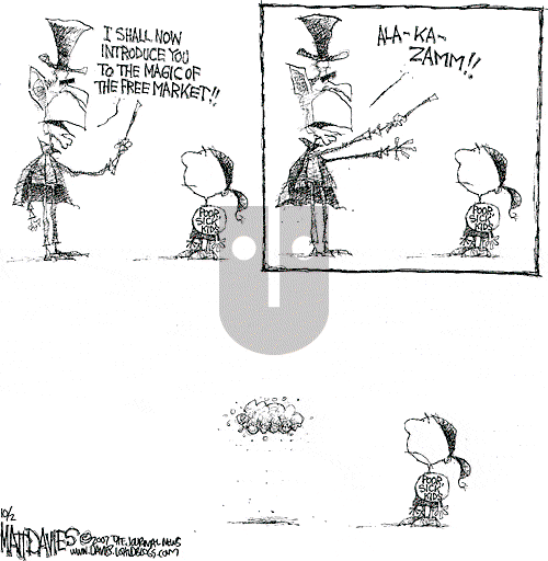 Matt Davies on Sunday October 28, 2007 Comic Strip