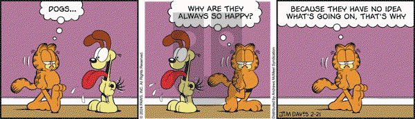 Garfield - Wednesday February 21, 2024 Comic Strip