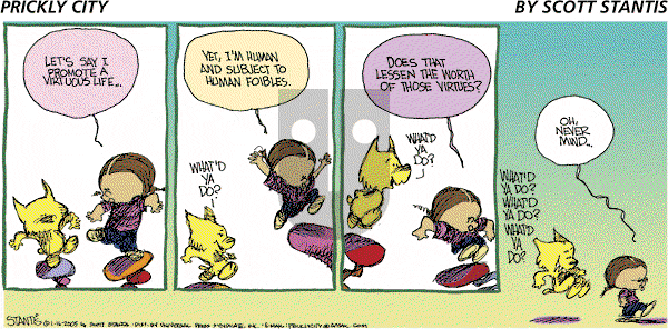Prickly City on Sunday January 16, 2005 Comic Strip